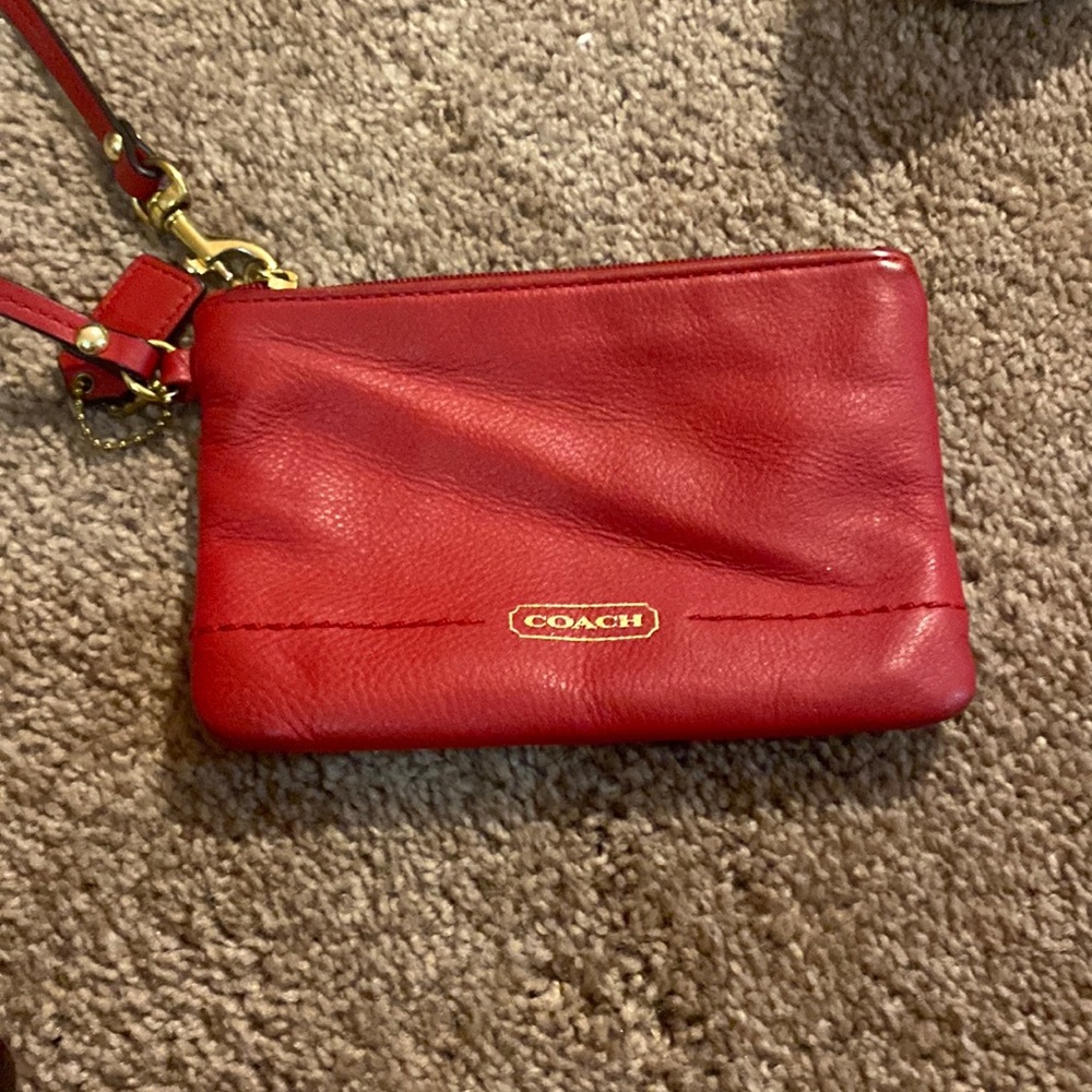Coach wristlet